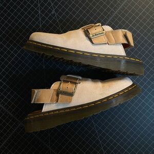 Great Condition! Doc Martens Jorge II Leather Slingback Mules Size US W8!